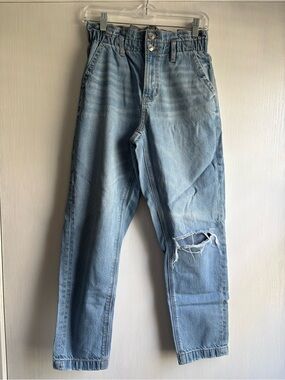 American Eagle Paperbag Waist Mom Jeans